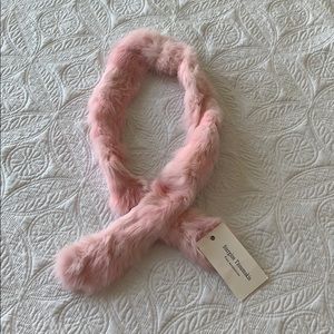Fur Scarf pink